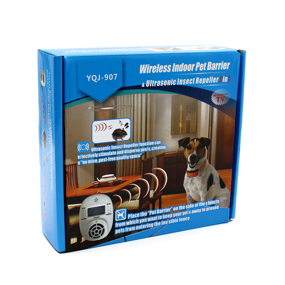 2 In 1 Ultrasonic Bark Control & Wireless Dog Fence